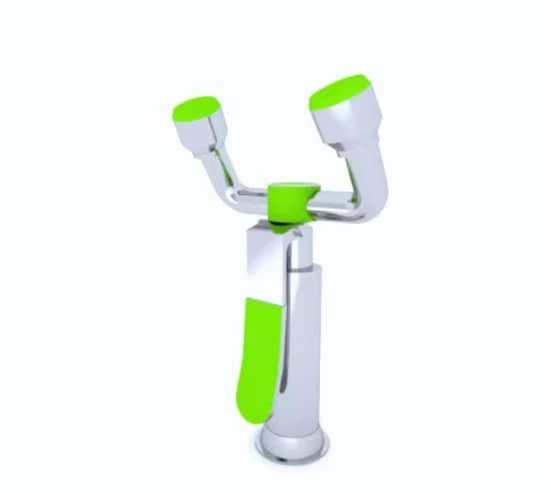 Rapid-Response Laboratory Eyewash Station for Immediate Chemical Decontamination - Model 1