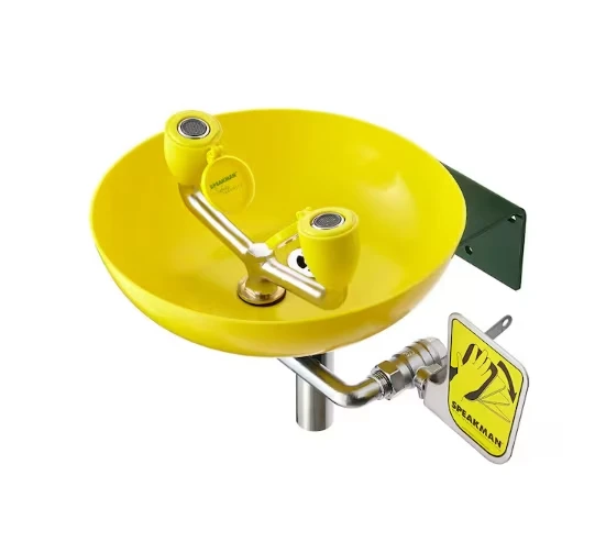 High-Capacity Emergency Eyewash Station for Prolonged Decontamination - Model 5